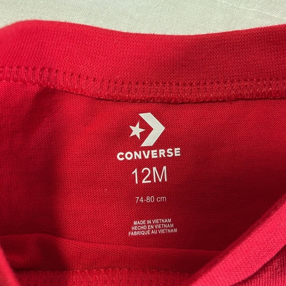 NWT 12M Converse t-shirt, NWOT 12M Champion t-shirt - Picture 7 of 7